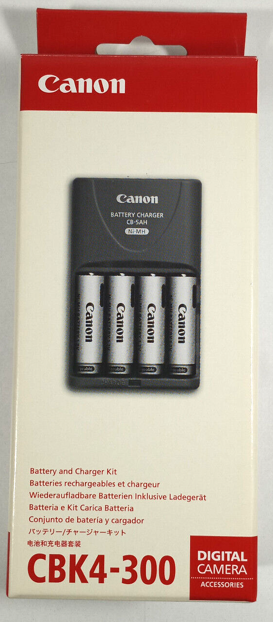 Canon CBK4300 Battery and Charger Kit , NEW, FREE Shipping in USA eBay