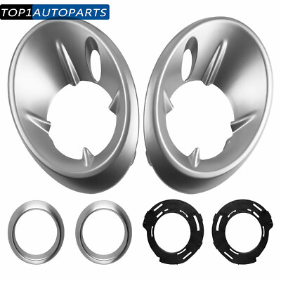 Fog Light Bezels For Mercedes-Benz GLA250 2018-2020 2.0L Front Left&Right Bumper