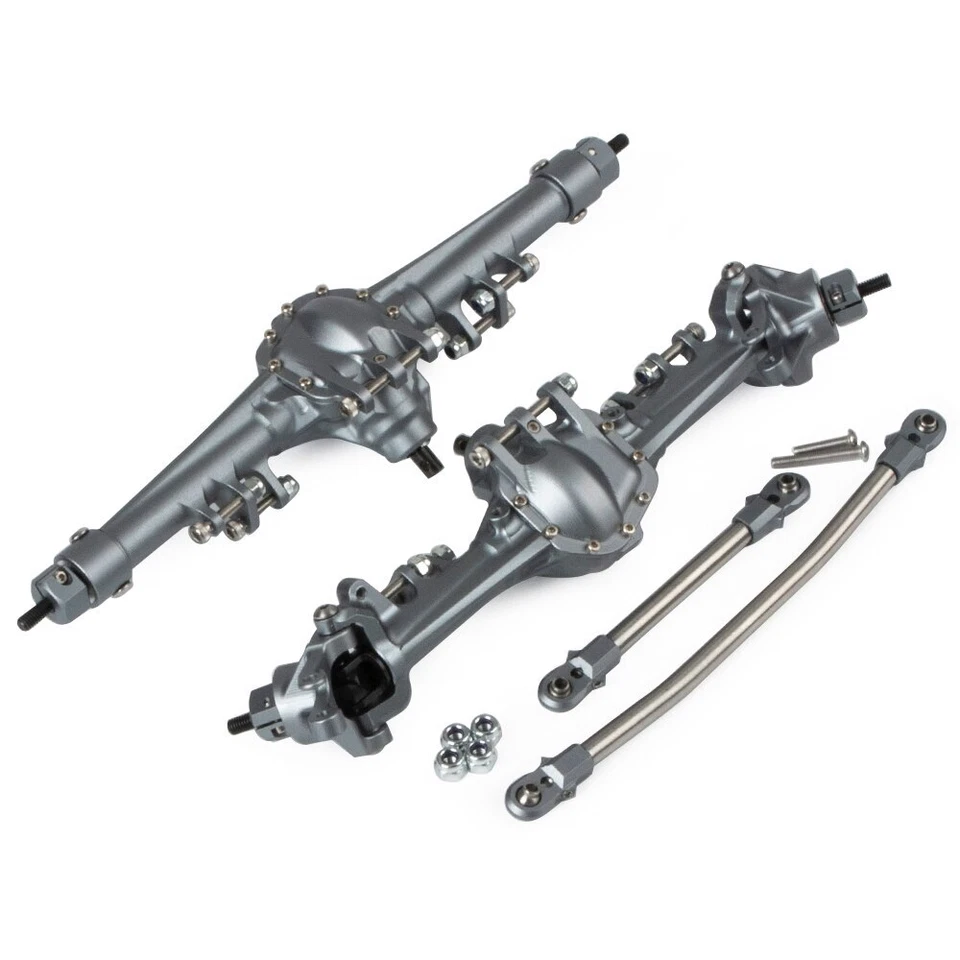 CNC ALLOY Front Rear Axle for 1/10 RC Crawler Axial SCX10 II Element Enduro CC01 - Image 3 of 4