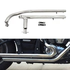 For Kawasaki Vulcan 900 900S EN900 VN900 S900 Shortshots Staggered Exhaust Pipes