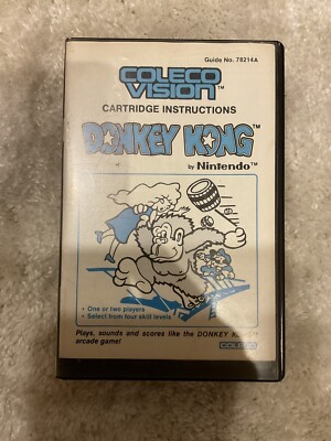 Notice D'origine En Anglais Pour Flipper Slipper Sur ColecoVision (n°1192S) - État Correct, Rafistolée