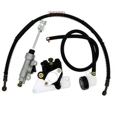 Rear Brake Master Cylinder Caliper & Hose Assy for Suzuki Quadsport Z400 LTZ400
