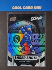 2019-20 Upper Deck MVP Laser Shots Victor Hedman Tampa Bay Lightning #S-9