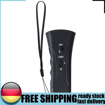 Ultrasonic Dog Repellent Double Ultrasonic Anti Bell Device Battery-Powered