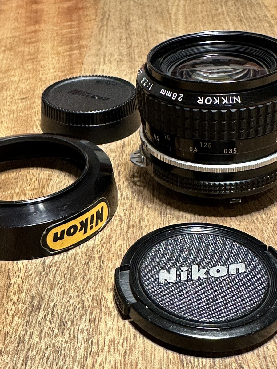 Nikon Ai NIKKOR 28mm F2.8 Lens - Made in Japan - F-Mount