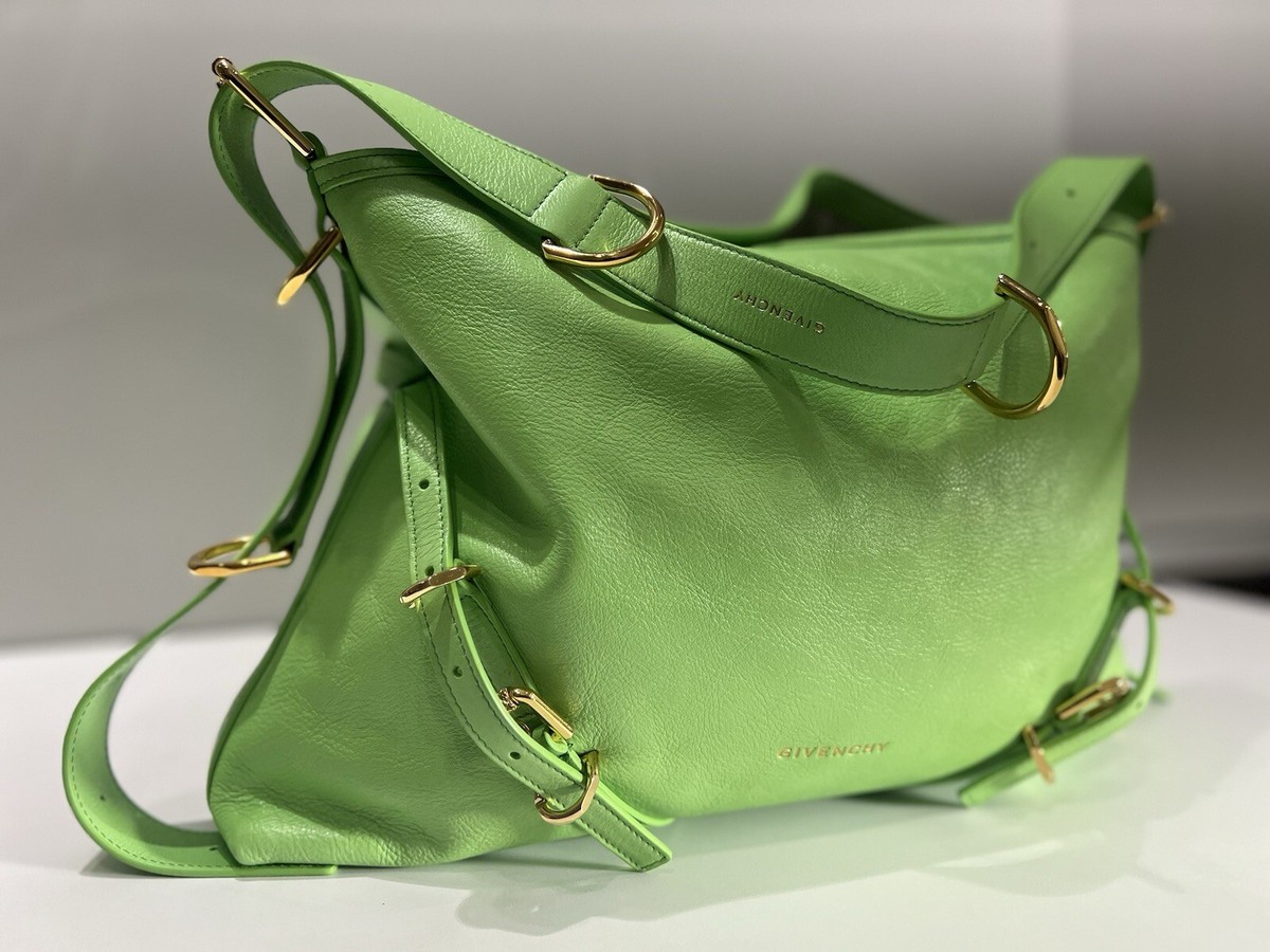 Givenchy Voyou Medium Shoulder Bag in Tumbled Leather Retail