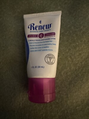 Melaleuca Renew Intensive Skin Therapy Moisturizing Lotion 1oz Pure Lavender