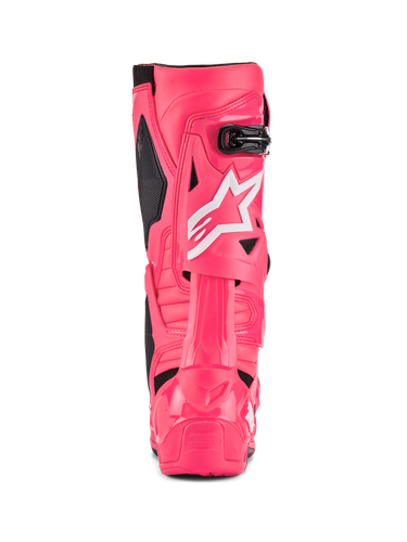 Alpinestars Tech 10 Boots Diva Pink/White Size 14 - Picture 5 of 7