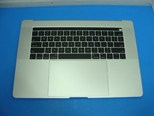 MacBook Pro 15" A1707 Mid 2017 MPTU2LL/A Top Case w/Battery Silver 661-07955