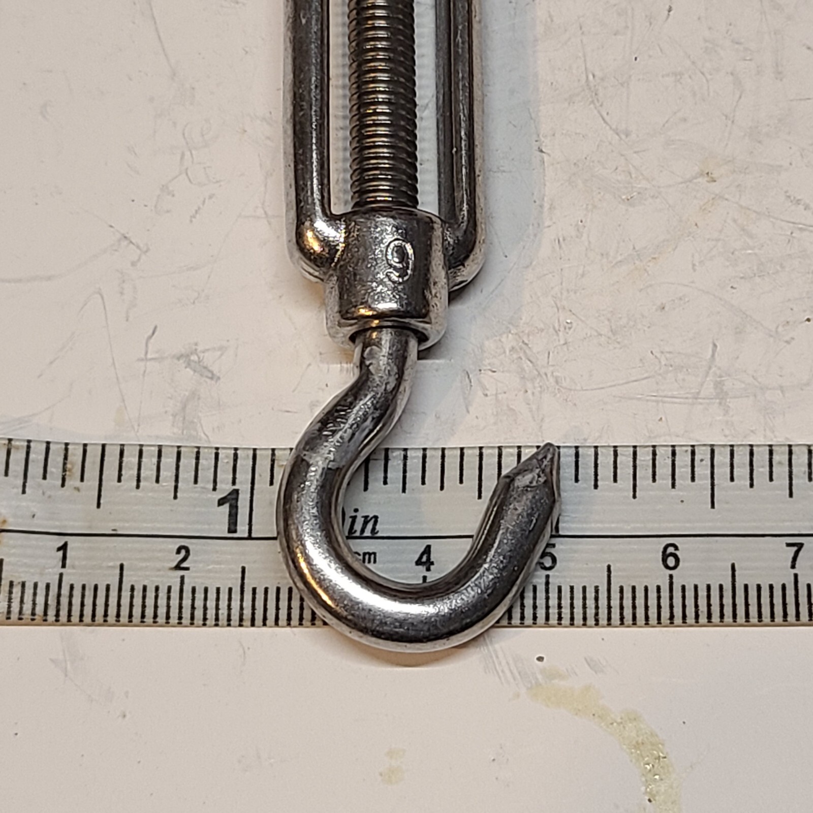 STAINLESS STEEL TURNBUCKLE OPEN FACE #6 RIGGING