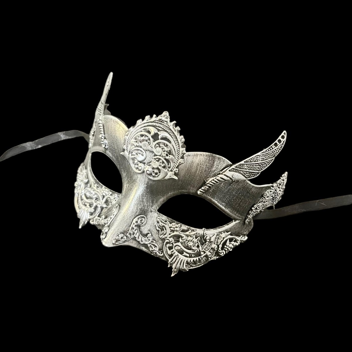 Women Venetian Metallic Steampunk Fantasy Masquerade Mask