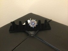 Issabella Of Mexico Beautiful Sterling Silver And Blue Stone Ring. Size 7 1/2