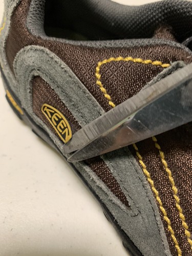 Keen Outdoor Hiking, Walking Shoes/ Sneakers Women’s Size 5 Gray Suede & Brown - Picture 14 of 14