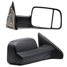 Manual Towing Side Mirrors For 02-08 Dodge Ram 1500 2003-09 Ram 2500 3500 Lhrh Manual Towing Side Mirrors For 02-08 Dodge Ram 1500 2003-09 Ram 2500 3500 Lhrh
