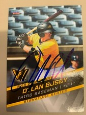Dylan Busby 2018 Signed West Virgina Power Team Card