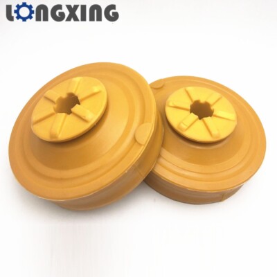 2x Rear Hydraulic Shock Strut Top Mount Rubber for Mercedes W221 ABC Suspension