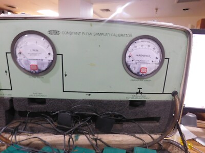DuPont Model:  P-4000 Constant Flow Sampler Calibrator.