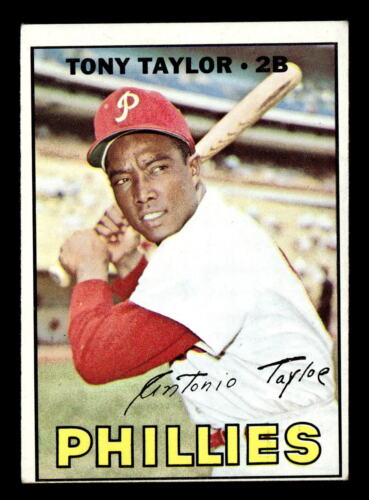 Tony Taylor 1967 Topps #126 Philadelphia Phillies Very Good - Picture 1 of 2