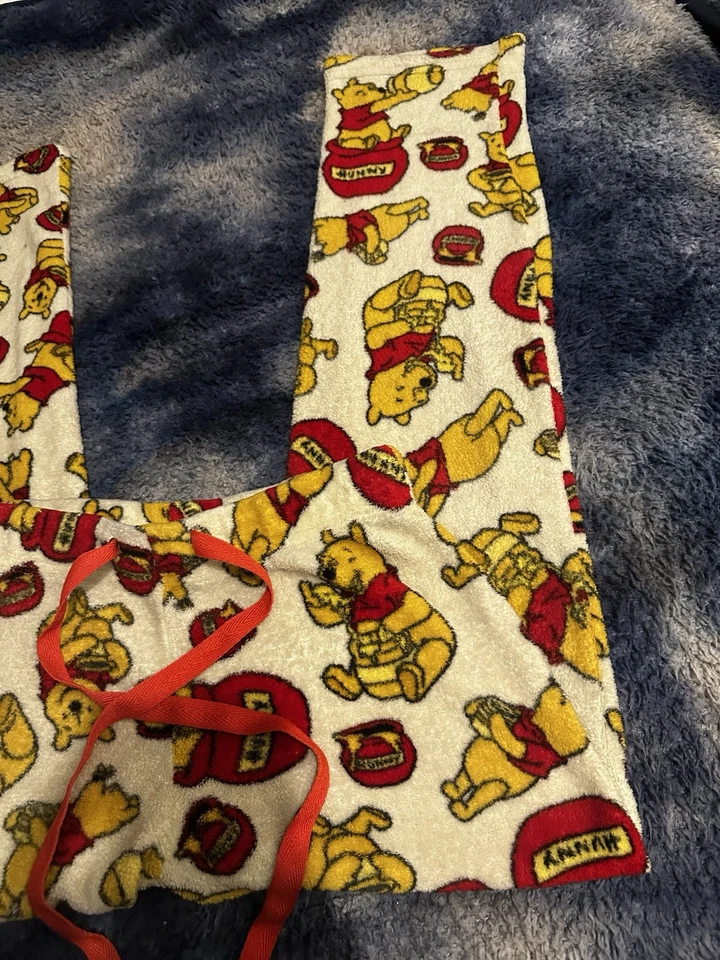 Pantalones de salón pijama polar para dormir talla pequeña Disney Winnie the Pooh para mujer Foto 3 de 4