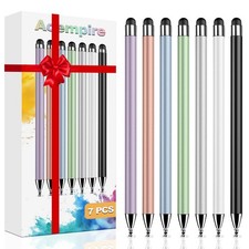 Stylus 7 Pcs , 2-in-1 Pen for Touch Screen, High Mix color03