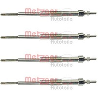 4X Metzger GlÜHkerzen H1 411 Passend FüR 4-ZYLINDER