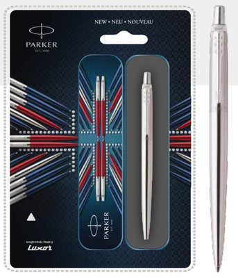 Parker Jotter London Stainless Steel Ball Pen Chrome Trim (Pack Of 1)