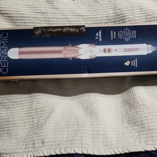 Conair Double Ceramic 3/4 inch Curling Iron, barrel Tight curls Rose Gold