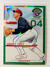 Tommy Troy Green Ice Holo Ticket #67 2025 Panini Prospect Edition /149