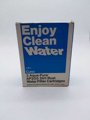 AMF Cuno AP205 Aqua-Pure Water Filter Cartridge, 5 Micron, New One Box, 2 Filter