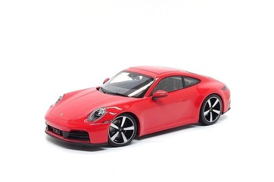 Minichamps 1:18 Porsche 911 Carrera (992.2) in Guards Red | eBay