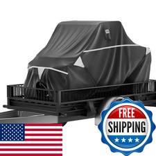 Kemimoto Utv Cover 2 Seater Side By Side Cover Waterproof Windproof Trailering