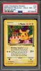 Pokemon Birthday Pikachu Black Star Holo Promo #24 PSA 8
