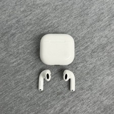 Apple AirPods 4th Gen W/ Case A3053 A3050 A3058 MXP63LL/A. 4/2026 Apple Care