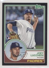 2018 Topps Update 1983 Topps Design Black 63/299 Joey Lucchesi #83-5 4al