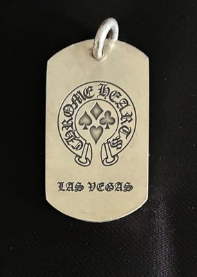 Chrome Hearts  F*** You  Las Vegas Exclusive Dog Tag, Authentic 925ss