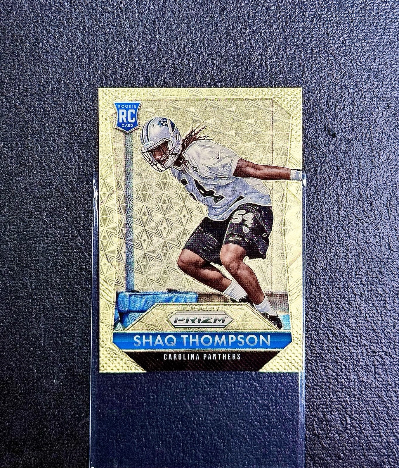 2015 Panini Prizm Shaq Thompson #284 Gold Vinyl /5 💎 ROOKIE RC 5/5 ≈ 1/1 📈
