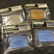 7️⃣KEITECH Easy Shaker 2.5" Lures Assorted 4-Pack Set