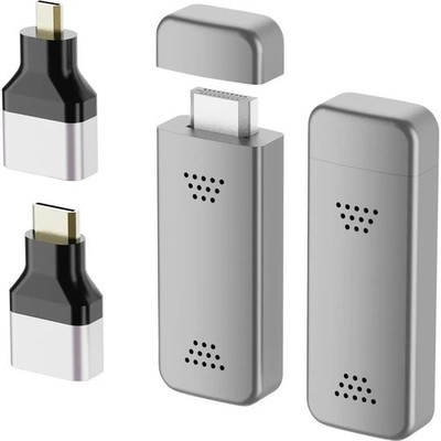 SpeaKa Professional HDMI Funkübertragung Set HDMI Wireless Set grau 15 m 5 GHz