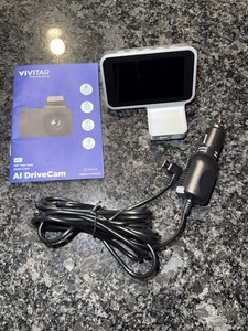 #Vivitar 4K HD Two-Way Dash Cam with AI DriveCam with WIFI