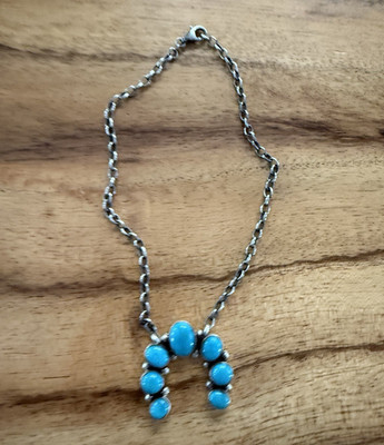 Augustine Largo Native American Made & Signed Naja Necklace