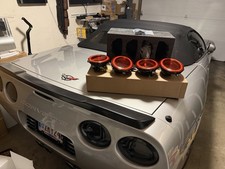 1997-2004 C5 Corvette Infirai Led Tail Lights Red Infinity Mirror Tunnel