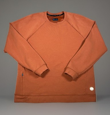 Janji Circuit Crew Pullover Sweatshirt Men's M 'Riverbed' Comfort Stretch Run