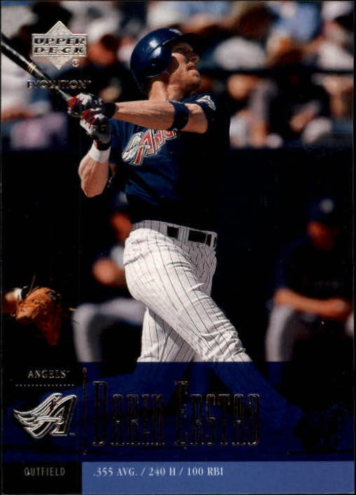 2001 Upper Deck Evolution Baseball "Main Set" Cards
