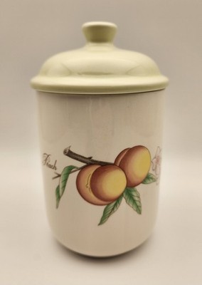 China Small Kitchen Storage Canister - Vintage Peach Design