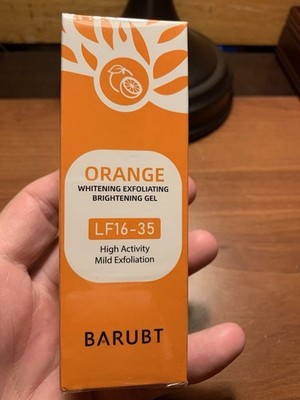 BARUBT Orange Whitening Exfoliating Brightening Gel, LF16-35 Mild Exfoliation