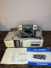 Brand New Vintage Pioneer Gx-2020 Amfm Stereo Car Radio Still In Plastic Brand New Vintage Pioneer Gx-2020 Amfm Stereo Car Radio Still In Plastic