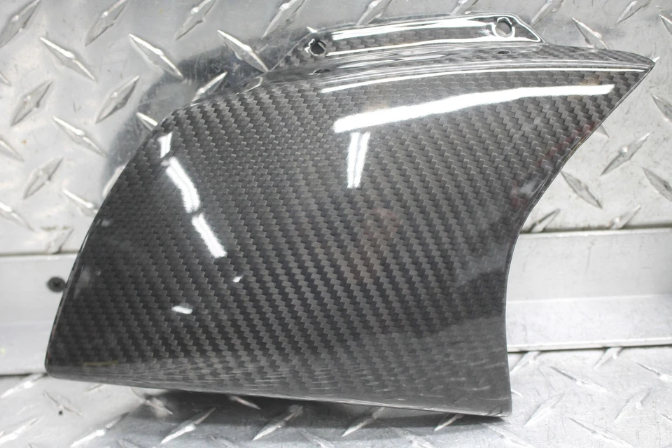 Aprilia RSV1000 MILLE R 2004 fibra de carbono carenado delantero izquierdo derecho deflector de aire Foto 2 de 4