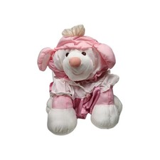 Vintage Fisher Price Puffalump Pink Lamb Sheep Dress 1986 READ