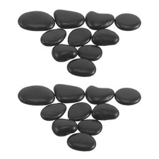  1 Bag Hot Cooking Stone: Barbecue Grilling Natural Pebble - Natural River Rock