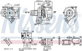 Turbolader für Mercedes-Benz Vario Pritsche/Fahrgestell B670 O 815
